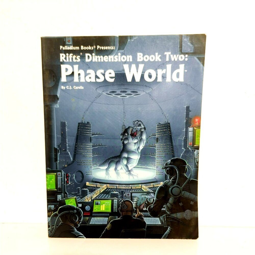 Rifts Dimension Book Two: Phase World By C.J. Carella Paperback RPG Guide 1996